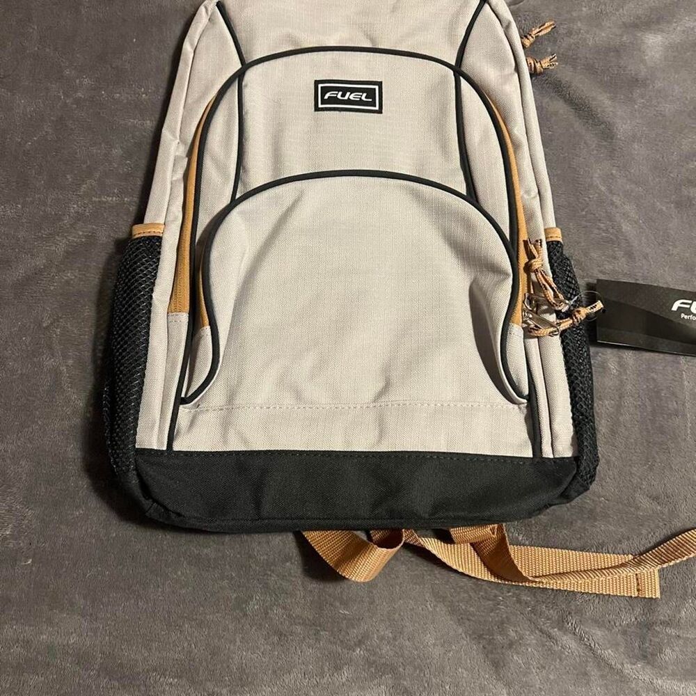 Fuel Men's Grey and Black Bag